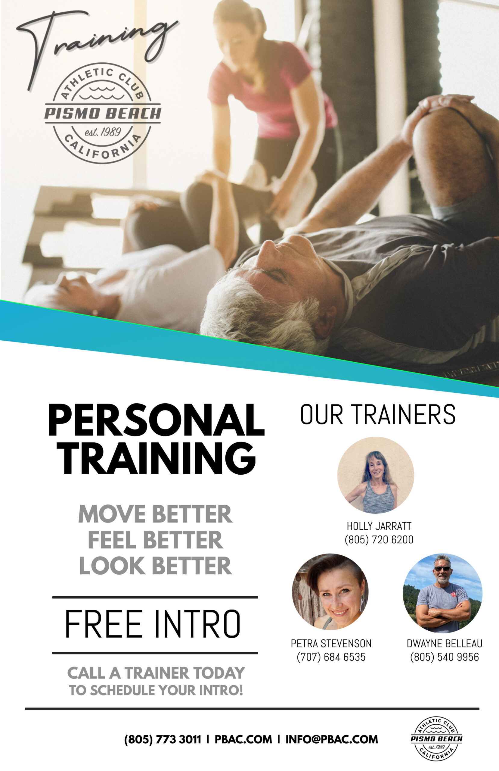 Personal Training - Pismo Beach Athletic Club